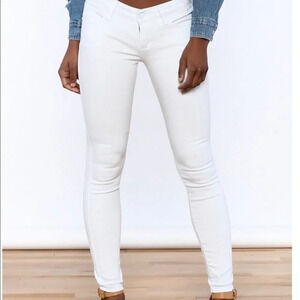 A’2nd white ankle skinny jeans, size 5